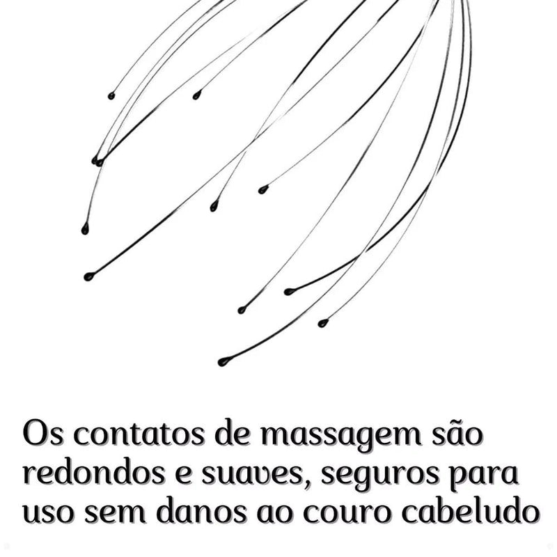 Massageador de Cabeça Antiestresse