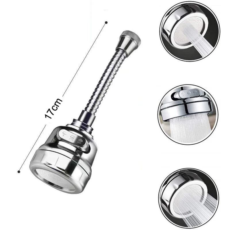Torneira Universal de Cozinha 360º